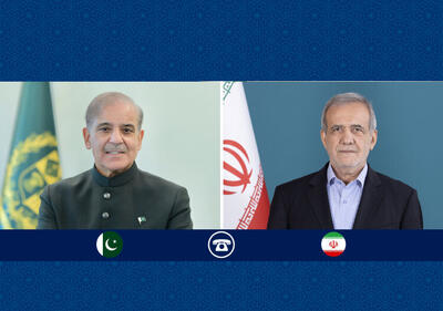 قدردانی نخست‌وزیر پاکستان از ابتکار صلح‌آفرین پزشکیان در گفت‌وگوی تلفنی