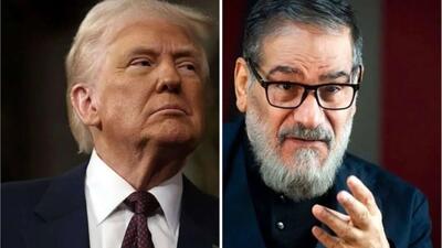 پینگ پنگ شمخانی - ترامپ