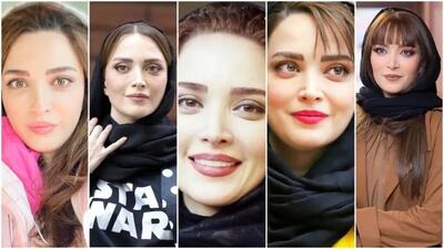 درخشش بهنوش طباطبایی با تیپ سفید نارنجی در قاب مشکی / زیبایی خیره کننده بهنوش طباطبایی در این عکس در فضای مجازی پربازدید شد
