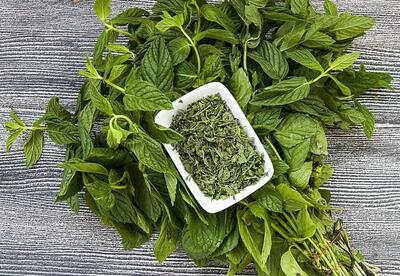 طرز تهیه نعنا خشک خانگی بدون سیاه شدن (فیلم)