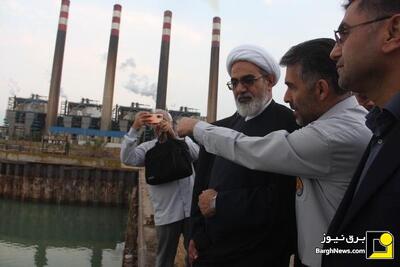 بازدید ​رئیس سازمان قضایی نیرو‌های مسلح کل کشور از نیروگاه نکا