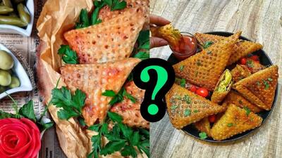 آموزش پیچیدن سمبوسه / تمام مراحل تهیه و پیچیدن و سرخ کردن سمبوسه آبادانی در خانه