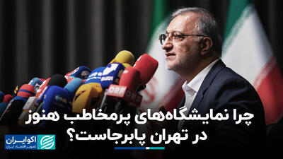 چرا نمایشگاه‌های پرمخاطب هنوز در تهران پابرجاست؟+ فیلم