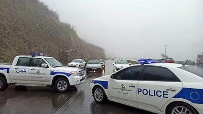 انسداد کندوان و ترافیک سنگین در محمور هراز