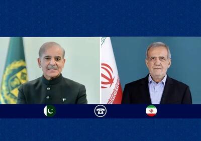 گفت‌وگوی تلفنی نخست وزیر پاکستان و رئیس‌جمهور ایران