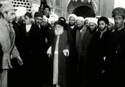 عکس‌های منتشرنشده از یک روز زندگی آیت‌الله بروجردی در قم
