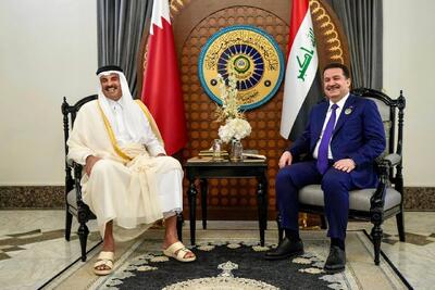امیر قطر بدون سخنرانی، بغداد را ترک کرد | دلیل بازگشت فوری امیر قطر به دوحه چه بود؟