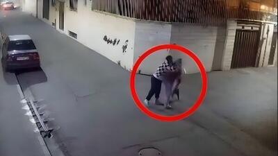 از فیلم دلهره‌آور سرقت تا اعتراف در بازداشت؛  واکنش برق‌آسای پلیس به سرقت خشن از زن جوان + فیلم