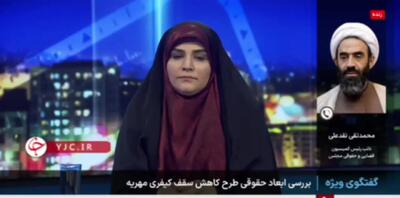 نایب رئیس کمیسیون قضایی مجلس: الزامی نداشتیم که برای طرح کاهش سقف مهریه از فراکسیون زنان نظرخواهی کنیم + فیلم