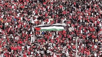هم‌صدایی قهرمانانه؛ تراکتور، ایران، فلسطین +عکس - پارس فوتبال