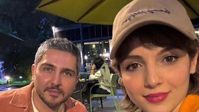 تصاویر تازه‌ از مهسا حجازی (شیرین) با محمدرضا غفاری (آرش) و هوتن شکیبا (خسرو) در پشت صحنه سریال تاسیان