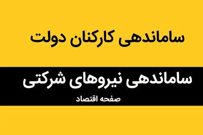 طرح ساماندهی کارکنان دولت چرا به نتیجه نمی رسد؟ | نیروهای شرکتی بخوانند