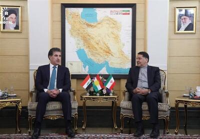 رئیس اقلیم کردستان عراق وارد تهران شد