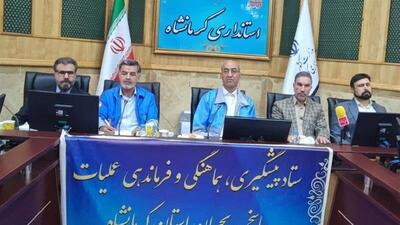 نخستین جلسه ستاد مدیریت بحران استانداری کرمانشاه با رویکرد پیش‌دستانه