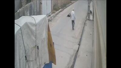 حادثه تلخ هنگام تخلیه بار