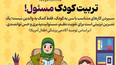 تربیت کودک مسئول!