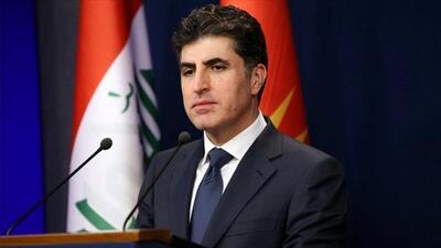 بارزانی: در سفر پزشکیان به اربیل ایشان کردی حرف زد و من فارسی و همه از این موضوع تعجب کردند (فیلم)