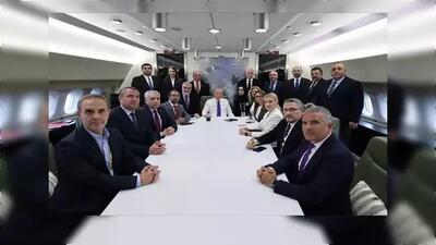 اظهارات اردوغان در هواپیما؛ از تروریسم تا کشف میدان گازی