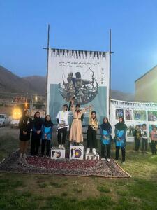 درخشش بانوی نونهال خراسانی در مسابقات رنکینگ کشوری کمان سنتی