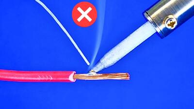 روش صحیح لحیم کاری / اشتباه رایجی که مبتدیان هنگام لحیم کاری انجام میدهند