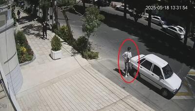 ضرب‌وشتم دخترجوان توسط سارق موبایل در کرج! + فیلم