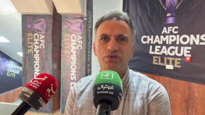 حضور اشکان خورشیدی برا تماشای بازی پیکان و مس کرمان