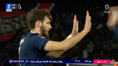 گل سوم پاری سن ژرمن به اوسر (دبل کواراتسخلیا)