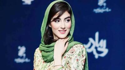 تیپ و استایل متفاوت پردیس پورعابدینی در اکران یک فیلم در شیراز