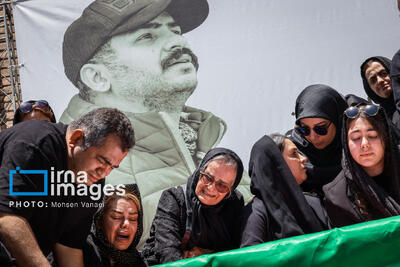 تشییع پیکر «حمید درجاتی»