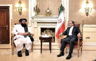 دیدار عراقچی با سرپرست وزارت خارجه افغانستان