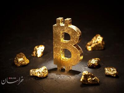 بیت‌کوین طلا را قربانی می‌کند