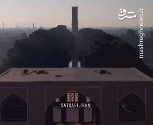 بلند ترین بادگیر خشتی جهان در یزد+ فیلم