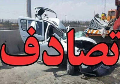 تصادف مرگبار در اتوبان قزوین - زنجان