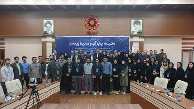 مدرسه بهاره آب در مازندران دایر شد