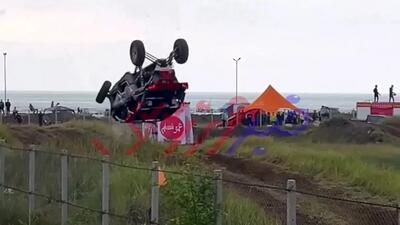حادثه‌ وحشتناک دیگر در اتومبیلرانی کشور