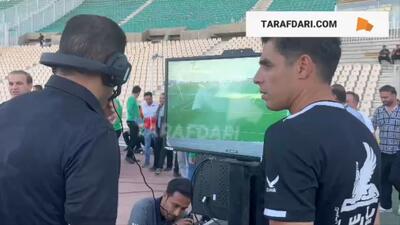 وجود VAR در آخرین بازی لیگ 1 در جشن قهرمانی فجر سپاسی - پارس فوتبال