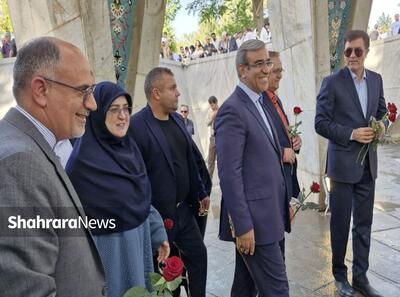 آئین بزرگداشت خیام نیشابوری با حضور سخنگوی دولت چهاردهم آغاز شد+ فیلم و عکس (۲۸ اردیبهشت ۱۴۰۴)