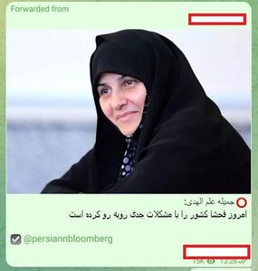 درباره سخنان اخیر خانم جمیله علم الهدی؛ متوجه تبعات هستید؟
