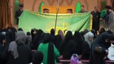 استقبال مردم لبنان از خدام رضوی + فیلم