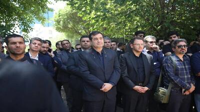 برگزاری مراسم تشییع پیکر مرحوم حمیدرضا درجاتی