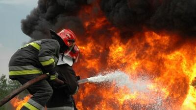 وقوع دو حادثه آتش‌سوزی در شهرکرد