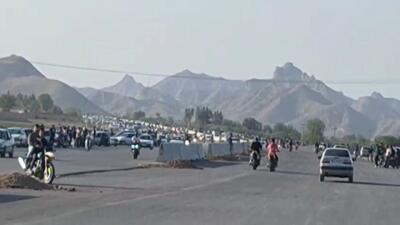 جولان موتورسواران در مجاورت زمین کشاورزی در مجاورت باغ رضوان صدای کشاورزان را درآورد