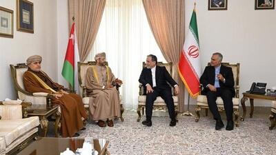 دیدار عراقچی و بوسعیدی درباره مذاکرات ایران و آمریکا