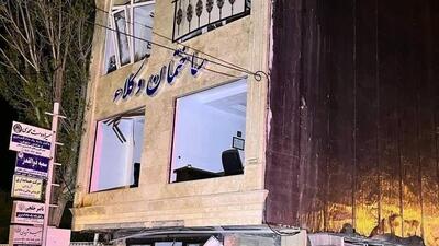 انفجار ساختمان وکلا در شهرستان خدابنده