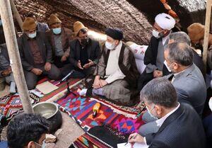 سفر غیرمنتظره آقای رئیس به چادر عشایر