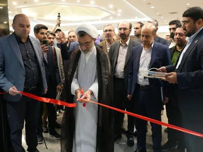 آئین افتتاح نمایشگاه توانمندی های دانش بنیان در حوزه هوش مصنوعی