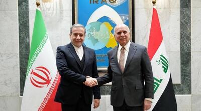 دیدار وزیر خارجه عراق با عراقچی