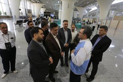 بازدید سرزده دادستان اصفهان از فرودگاه شهید بهشتی