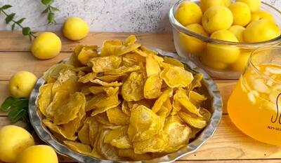 طرز تهیه برگه زردآلو خانگی یا قیسی خوشمزه / برگه زردالو