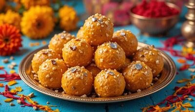 طرز تهیه انواع شیرینی خوشمزه لادو هندی